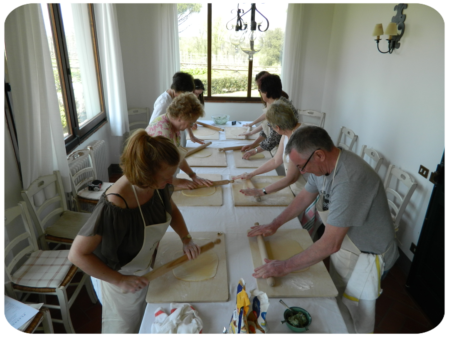 cooking lesson in Tuscany