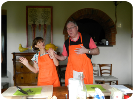 cooking lesson in Italy