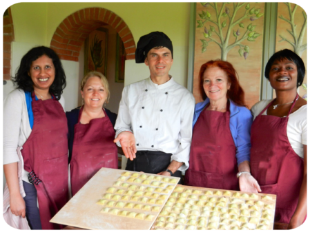 cooking lesson in Tuscany